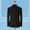 Formeel zakelijk huwelijk 3 stuks pak set mannelijke blazers jas broek vest broek jurk waistcoat 220702
