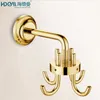 Towel Racks Light Luxury Black Gold Bathroom Clothes Hook Coat Wall Hanging Toilet HookTowel