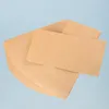 Emballage cadeau 100 pièces enveloppes vierges simples sacs d'emballage de courrier aérien enveloppes de Style rétro en papier Kraft pour cadeau de douche de bébé