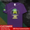 T-shirt gabonese Republic Gabon Country T-shirt personalizzata Jersey Fans Nome fai da te Numero T-shirt casual allentata High Street Fashion 220616