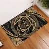 Carpets Hawaii Kakau Honu Arc Polynesian Door Mat 3D Prined Doormat Non Slip Floor Mats Decor Porch DoormatCarpets