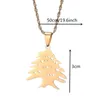 Colares pendentes Liban Pingents Jewelry Gold Silvery Lebanon Mapa ChainPenda