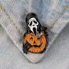 Pins Brooches Halloween Horror Cool Stuff Enamel Pin Lapel For Backpacks On Clothes Brooch Jewelry Gift Accessories Kirk22