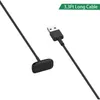 2Pack Charger Cable Compatibel met Fitbit Luxe Charge 5 Snel opladen Verbeterde sterke magneetvervanging 3,3 ft lang