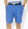 Shorts m￤ns avslappnade arbetskl￤der skjorta liten storlek mode kostym fem po￤ng vita sportbyxor strandvatten 38