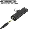 2IN1 Typ C do 3,5 mm JACK HANDPONE CABLE CONVERTER USB 3.0 do Type-C OTG Adapter dla MacBookPro Xiaomi Huawei