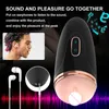 Automatic Masturbators for Men with Vibration Male Masturbation Cup Realistic Vaginal Sex Toys with Sound Sex Machines Black 220812