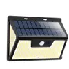 Wasserdichte 320-LED-Solar-Bewegungsmelder-Außenleuchten für Gartendekoration, sonnenlichtbetriebene Wandleuchte, Straßen-, Terrassen- und Garagenleuchte