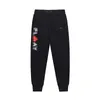 Mens Tracksuit Comm des Garcons män kläder Lace-up Elastic Pants Bomull