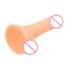 Pequeno vibrador erótico realista Ultra Soft Silicone Cup Penis Artificial Produtos Sexy Toys adultos para mulher