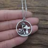 Pendentif Colliers Personnalité Sorcière Forêt Escargot Champignon Collier Croissant De Lune Gothique Femmes BijouxPendentif