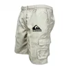 Verão Mens Cargo Shorts Moda Casual Multipocket Breeches Homme Solto Boardshorts Calças Masculinas 220524