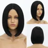 8 Färg Natural Daily Short Blonde Bob Women's Hair Cosplay Party Wig Wig