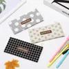 Canvas Zipper Storage Pencil Cases Lovely Fabric Pen Bags School Sundires Package Supplies