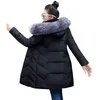 6xl 7xl plus size dames parka's grote vacht winter capuchon long down jas vrouwelijke jas dik warm winterjas voor vrouwen 201214