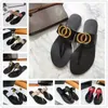 Designer Slippers women slides slipper shoes Summer Sexy mens luxurys designers real leather sandal Flats Old flower Flip Flops Striped Causal Ladies Beach k8tP#