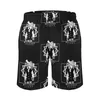 Mäns shorts Meliodas The Seven Deadly Sins Board Anime Short Pants Elastic midja Söta anpassade badstammar plus storlek 3XL