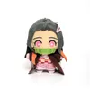 15cm Japan Anime Demon Slayer Tomioka Giyu Kamado Tanjirou Kamado Nezuko Agatsuma Yenitsu豪華なおもちゃPeluche Women Gift 220617