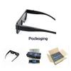 Party Decoration Patterns Dynamic LED Glasses Light Up Luminous Rechargeable Eyeglasses For Neon Clothes Festival GiftParty