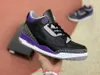 Jumpman Racer Blue 3 3S Basketball Shoes Mens Cool Gray a Ma Maniere Unc Pragment Pine Green Black Cement Seoul White Court Purple Jth
