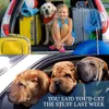 Husdjurssäkerhetsbälten Justerbar katthund Harness Led Leash Dog bilsäkerhetssäkert bälte Rem fordonssäkerhetslövar