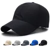 1 pièces casquette de Baseball hommes femmes été solide maille mince Portable séchage rapide respirant chapeau de soleil Golf Tennis course randonnée Camping 220629