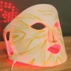 silicone Infrared 850 nm Red light 660 nm Colorful LED Beauty Mask Facial LED Mask OEM ODM Face Mask