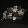 DHL Hookahs 10mm 14mm 18mm Quartz Tip For Smoking Nectar Quartz Tips and Glass Water Bongs Dab Oil Rigs