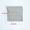 50pcs 6.5x6.5cm 마이크로 화이버 보석 선물 가방 웨딩 파티를위한 사탕 선호 봉투 DIY 보석 주최자 귀걸이 팔찌