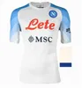 22 23 Neapoli piłka nożna Mężczyzn Kit Kids Sets Maglia Neapol 22 23 Kvaratskhelia Zielilinski Maradona Min Jae Football Shirt