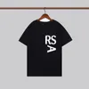 Mens Casual Print Creative T-Shirt Solid Breathable T-Shirt Loose Crew Neck Short Sleeve Male Tee newest