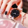 Montres Montres de Luxury Montres de Luxe 2022 Montre Mesdames Stare Starry Sky Magnetic Magnetic Watchwatch Luminous Relogio Feminino