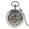 懐中時計レトロレッド銅機械式時計オープンワークローマ数字ギアケースペンダントマニュアルユニセックスクロックThun22