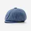 Berets Sboy Hat Men Beret Women Spring Organal Cap Cap Autumn Denim Flat Retro Winter Outdoor AccessoreBets