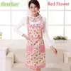 Women Men Cooking Chef Kitchen Home Restaurant Bib Aprons Dress With Pocket Gift Y220426