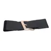 Paski Fashion Plus Size dla kobiet Elastyczny pas biodrowy Szeroki elastyczny pas Femme Large BeltBelts