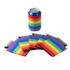 Ander kookgerei Regenboog Neopreen Cup Cover Blikje Bier Sap Waterfles Cover Neopreen Geïsoleerde Sleeve Bag LGBT Blikje Dranken Case Pouch