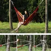 Field Camping Individual Hammock Thicken Outdoor Outing Camping Double Rest Hammocks Balcony Dormitory Lazy Canvas Swing BH6751 WLY