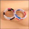 Bangle Bracelets Jewelry Mticolor Polymer Clay Disc Beads Cuff Bangles For Women Men Fashion Bohemia Adjustable Summer Beach Party Drop Deli