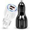 32W Fast Quick Charging PD USB-C QC3.0 Type C Car Charger Auto Power Adapters For Ipad Iphone 12 13 14 Pro Max Samsung Lg chargers