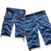 Bolubao Summer Men s overalls rechte casual vracht shorts Multi Pocket los vijf punt mannelijk 220621