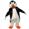 Halloween Pingwin Mascot Costulat Symulacja Kreskówka Anime Postacie Dorośli rozmiar Bożego
