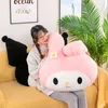 2022 Zwierzęta wypchane 50 cm Hurtownie Cartoon Plush Toys Lovely Kuromi Pillow Lalki