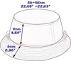 패션 리카드 밥 여자 남자 여행 면화 여름 버킷 모자 십대 야외 스포츠 낚시 모자 소녀 버킷 모자 파나마 모자 220514