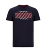 F1 2021 Säsong Team Uniform Polyester Quick-Torking Anpassningsbar motorcykel racing kostym T-shirt nedförsbacke kortärmad summa