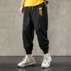 Single Road Mens Harem Spodnie Moda Baggy Bawełniane Hip Hop Joggers Japońskie Spodnie Streetwear Mężczyzna Cargo dla 220325