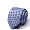Classic 7cm Ties For Man Silk Tie Striped Plaid Checks Business Neck Men Suit Cravat Wedding Party Neckties