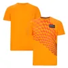 F1 T-shirt Summer Men Men and Women's Racing Szybkie suszące topy Formuła 1 z tymi samymi mundurami zespołowymi można dostosować