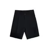 Summer Mens Shorts Straight Fit KneeLength Short Suit Pant Solid Beige Black Summer Clothing Student Thin Casual Shorts Man 220521