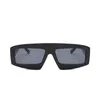 Zonnebril Vierkante Oversized Vrouwen Mannen Designer Zonnebril Famale Retro Flat Top Sunglass Oculos De SolSunglassesSunglasses